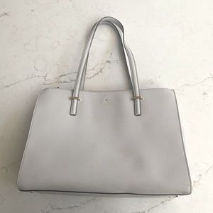 Grey Kate spade tote/work bag